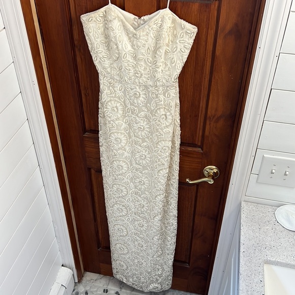 NWT Jcrew, strapless beaded wedding dress - Picture 2 of 11